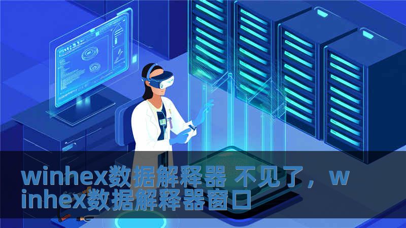 winhex數(shù)據(jù)解釋器 不見(jiàn)了，winhex數(shù)據(jù)解釋器窗口
