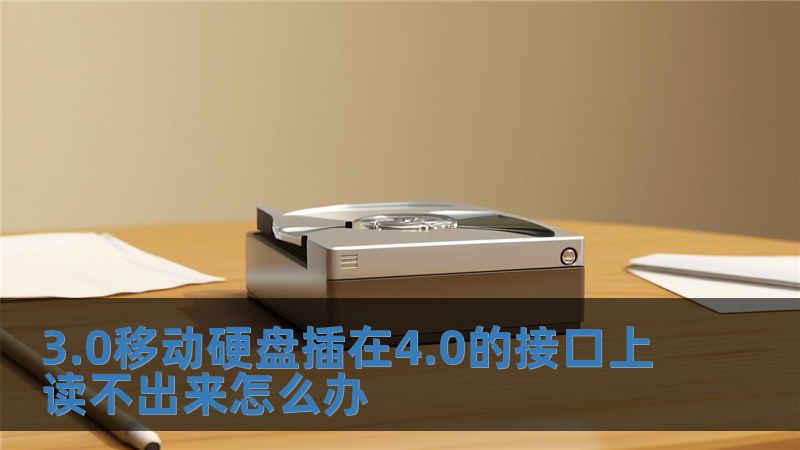 3.0移動硬盤插在4.0的接口上讀不出來怎么辦
