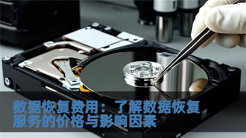 數據恢復費用：了解數據恢復服務的價格與影響因素