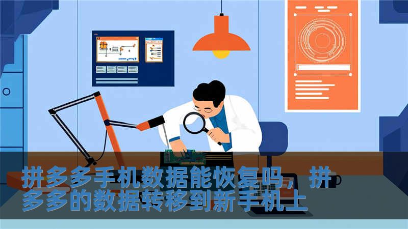 拼多多手機數據能恢復嗎，拼多多的數據轉移到新手機上