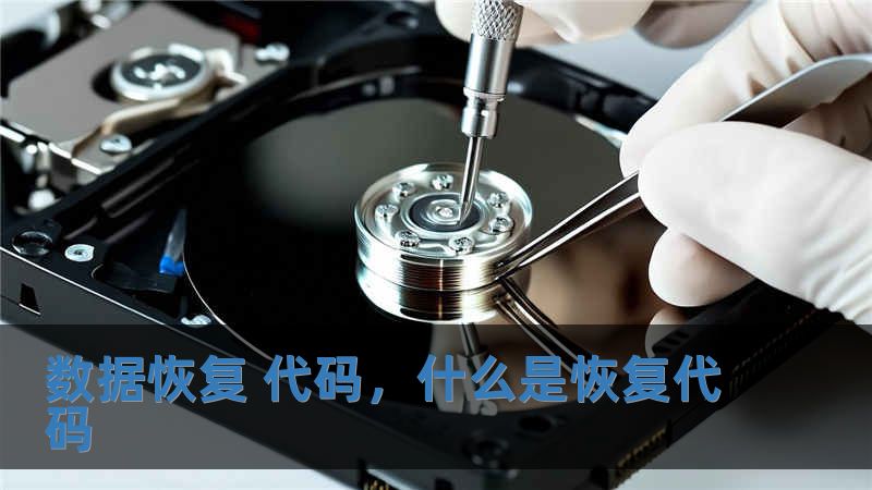 數據恢復 代碼，什么是恢復代碼