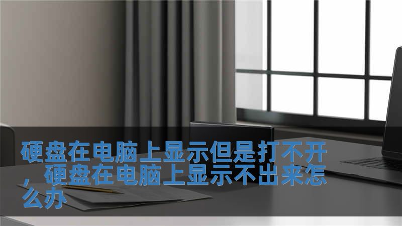 硬盤在電腦上顯示但是打不開，硬盤在電腦上顯示不出來怎么辦