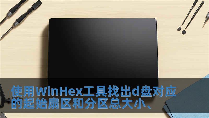 使用WinHex工具找出d盤對應(yīng)的起始扇區(qū)和分區(qū)總大小、