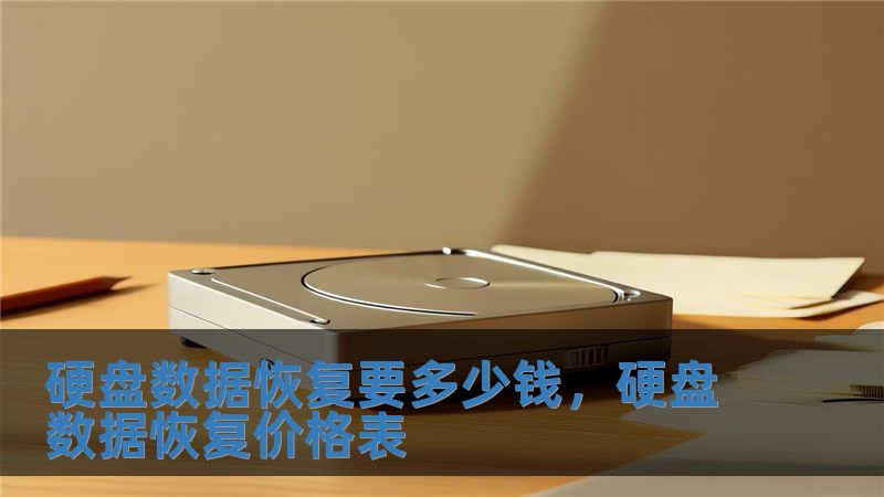 硬盤數據恢復要多少錢，硬盤數據恢復價格表