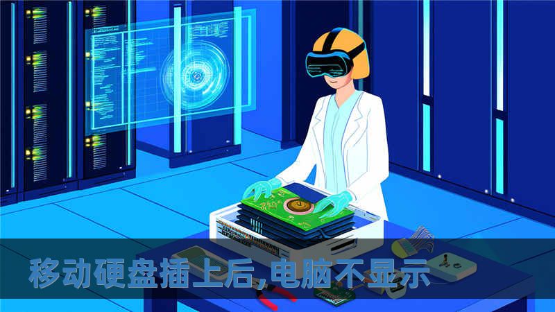 移動硬盤插上后,電腦不顯示