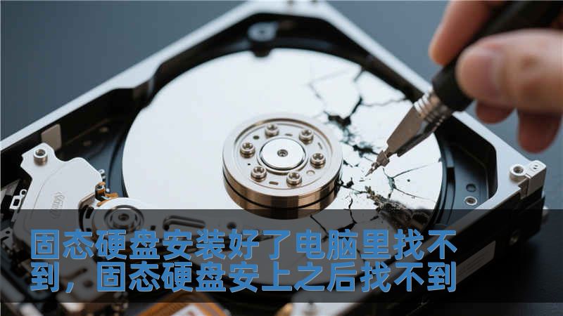 固態(tài)硬盤安裝好了電腦里找不到，固態(tài)硬盤安上之后找不到
