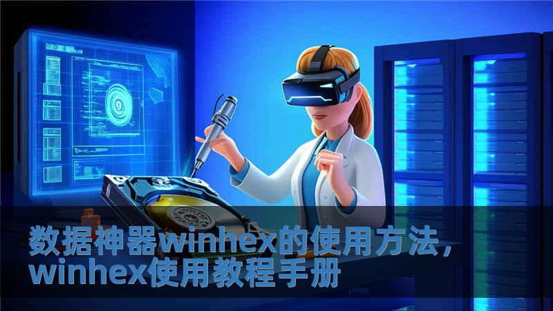 數據神器winhex的使用方法，winhex使用教程手冊
