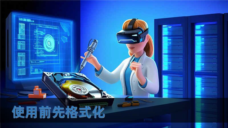 使用前先格式化