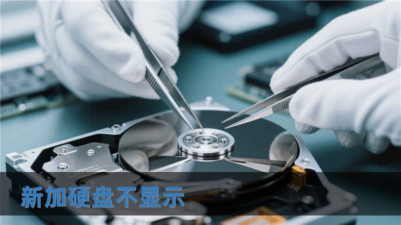 新加硬盤不顯示