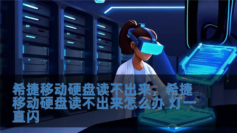 希捷移動硬盤讀不出來，希捷移動硬盤讀不出來怎么辦 燈一直閃
