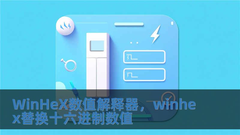 WinHeX數(shù)值解釋器，winhex替換十六進(jìn)制數(shù)值