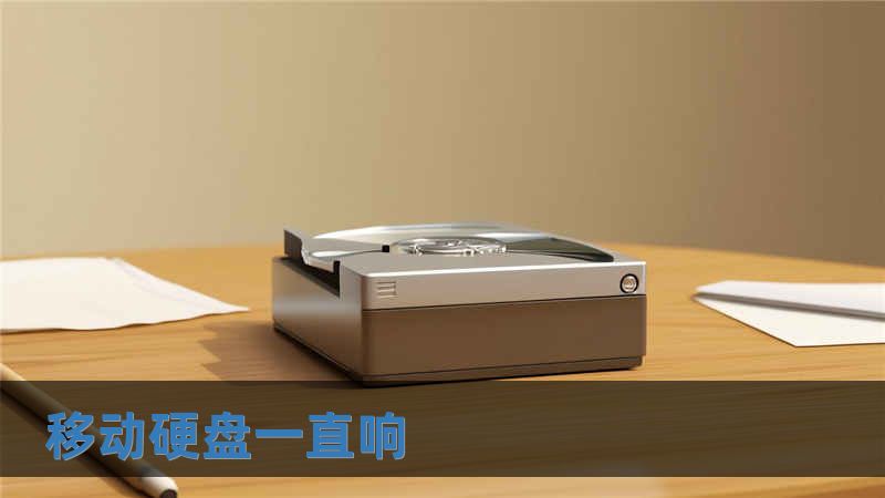 移動硬盤一直響
