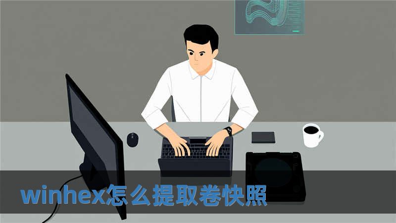 winhex怎么提取卷快照
