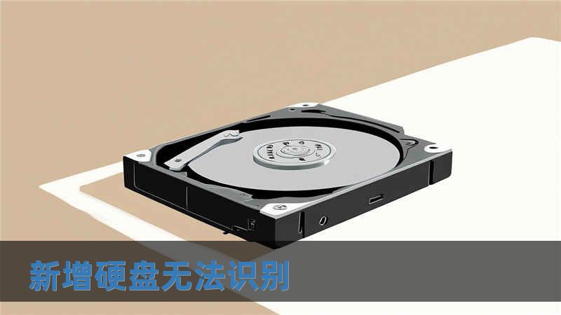 新增硬盤無法識別