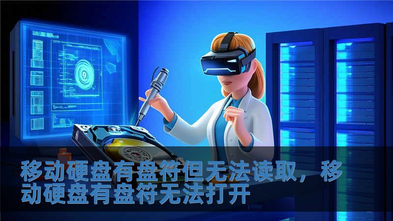 移動硬盤有盤符但無法讀取，移動硬盤有盤符無法打開