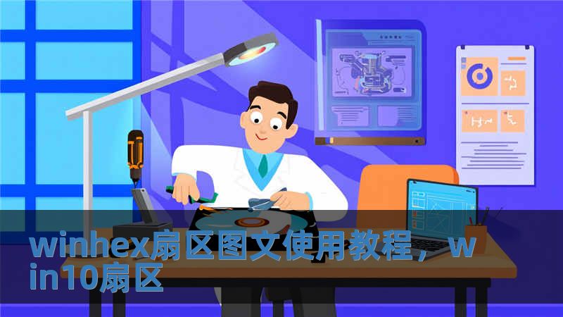 winhex扇區(qū)圖文使用教程，win10扇區(qū)