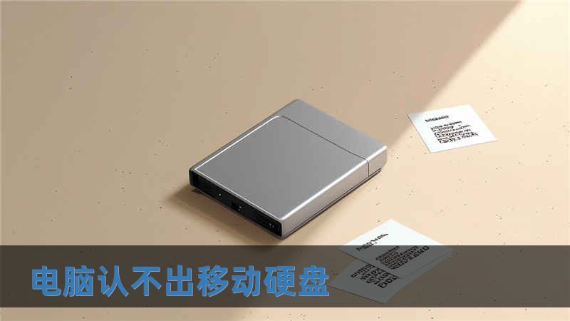 電腦認(rèn)不出移動(dòng)硬盤