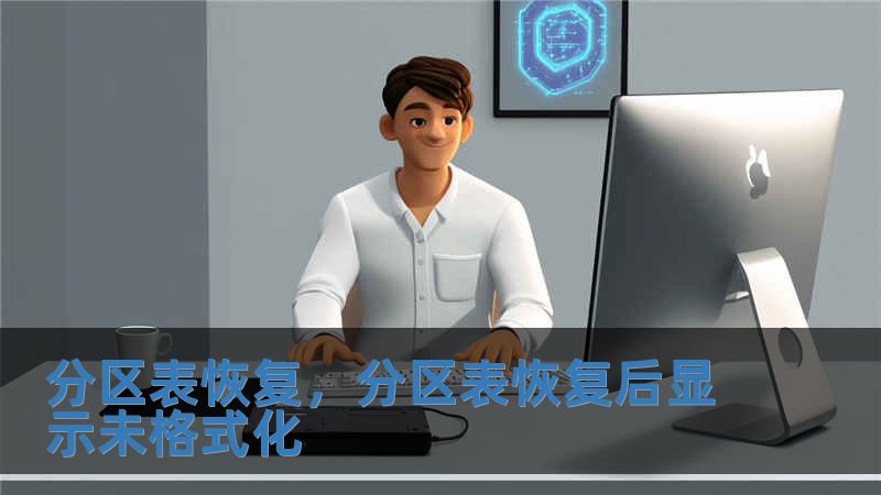 分區表恢復，分區表恢復后顯示未格式化