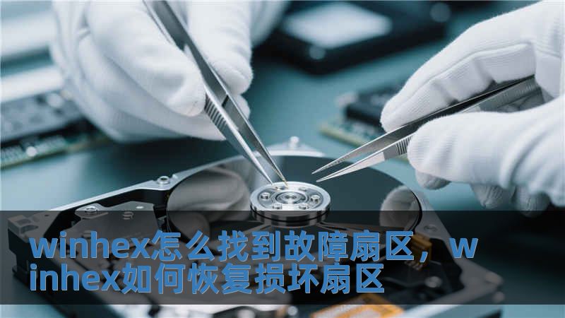 winhex怎么找到故障扇區(qū)，winhex如何恢復(fù)損壞扇區(qū)