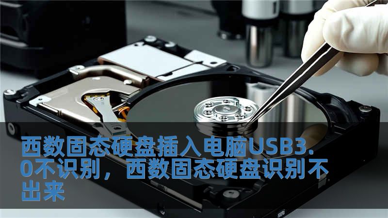 西數固態硬盤插入電腦USB3.0不識別，西數固態硬盤識別不出來