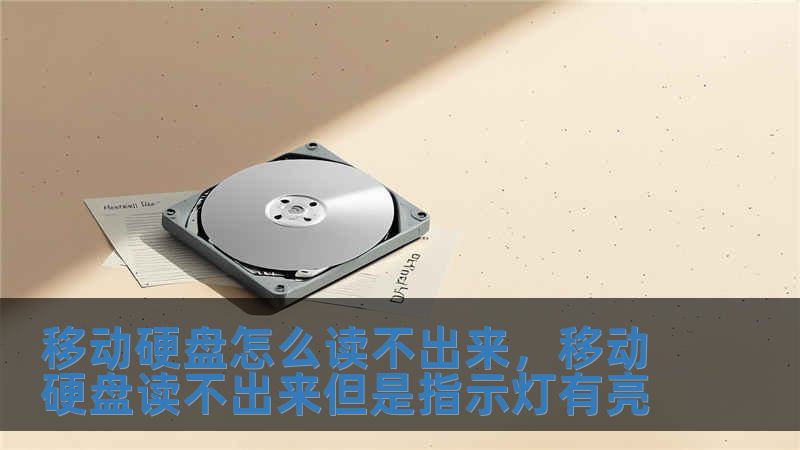 移動硬盤怎么讀不出來，移動硬盤讀不出來但是指示燈有亮