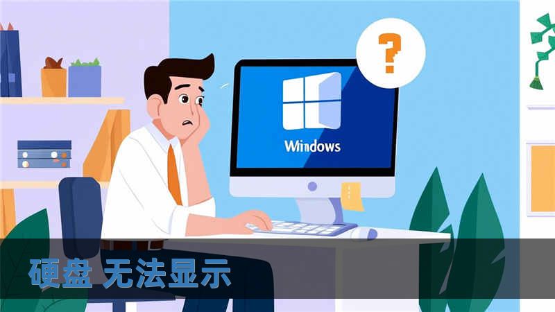 硬盤 無法顯示