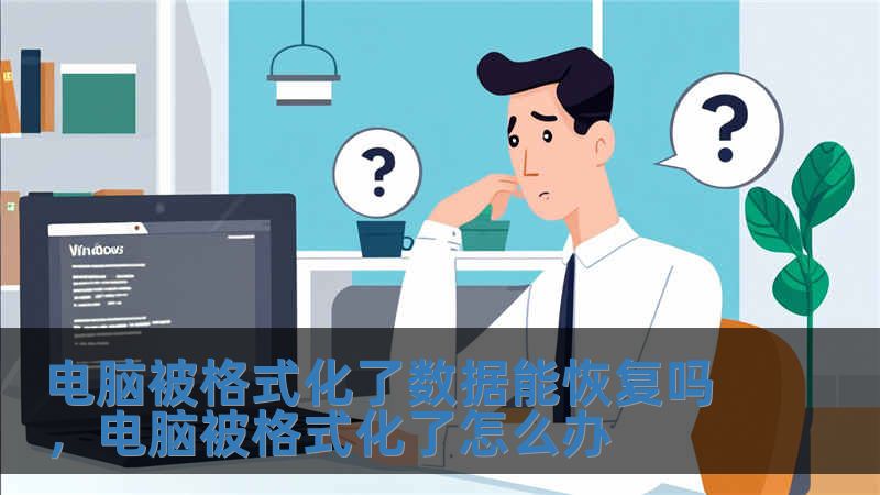 電腦被格式化了數據能恢復嗎，電腦被格式化了怎么辦