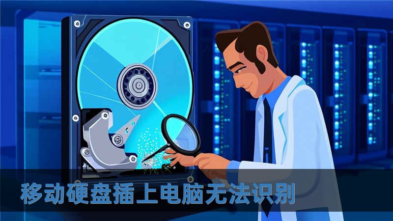 移動硬盤插上電腦無法識別