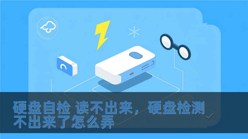 硬盤自檢 讀不出來，硬盤檢測不出來了怎么弄