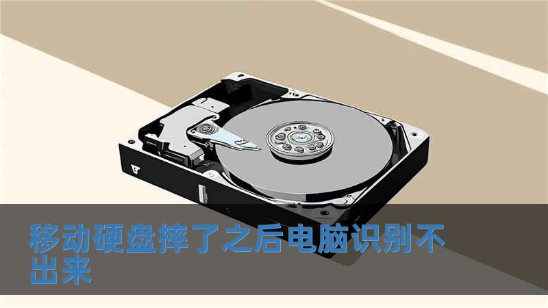 移動(dòng)硬盤摔了之后電腦識(shí)別不出來
