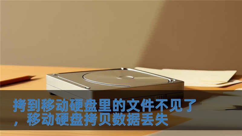 拷到移動硬盤里的文件不見了，移動硬盤拷貝數據丟失