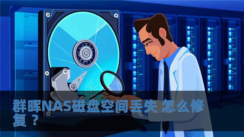 群暉NAS磁盤空間丟失 怎么修復 ？