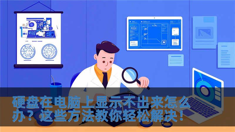硬盤在電腦上顯示不出來怎么辦？這些方法教你輕松解決！
