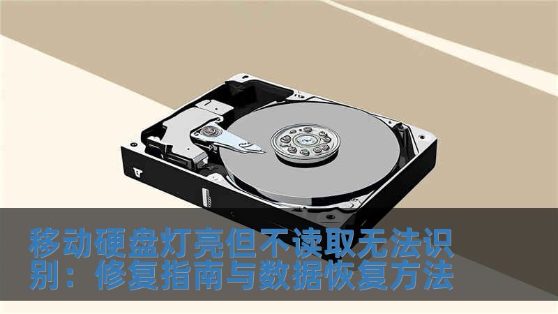 移動(dòng)硬盤(pán)燈亮但不讀取無(wú)法識(shí)別：修復(fù)指南與數(shù)據(jù)恢復(fù)方法