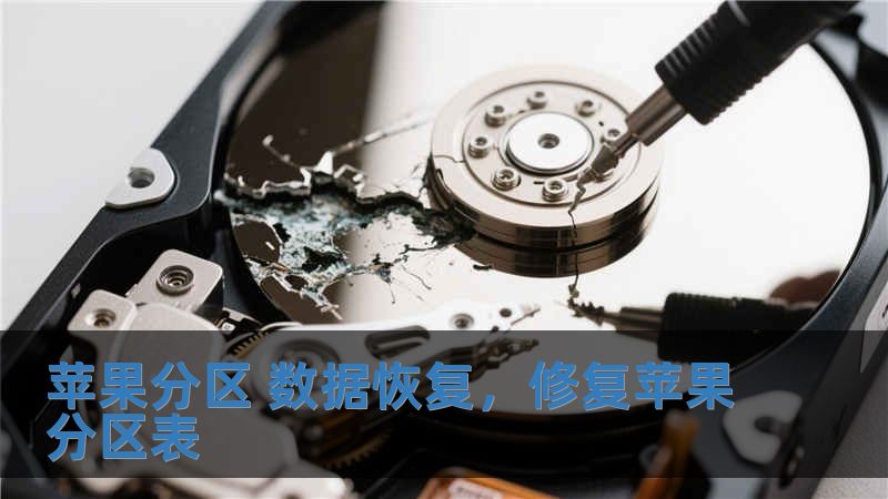 蘋果分區 數據恢復，修復蘋果分區表