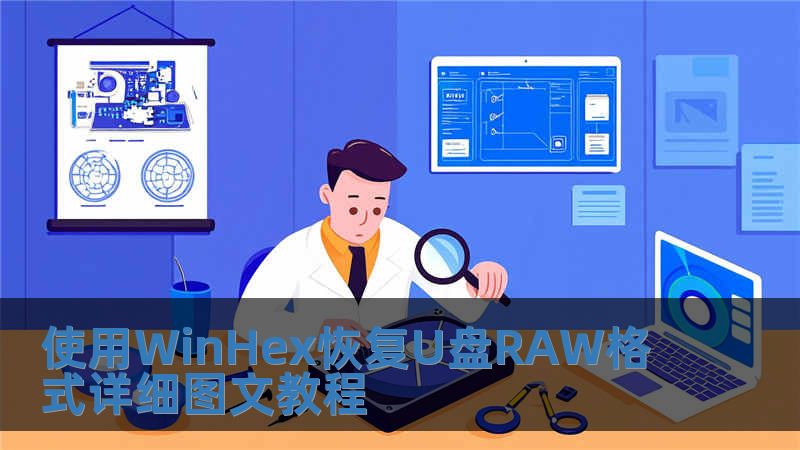 使用WinHex恢復(fù)U盤(pán)RAW格式詳細(xì)圖文教程