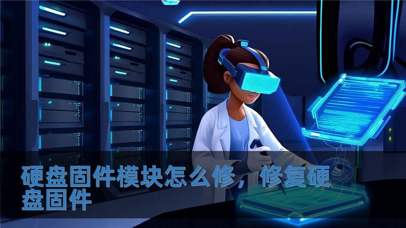 硬盤固件模塊怎么修，修復硬盤固件