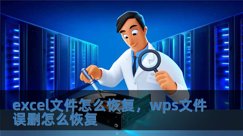 excel文件怎么恢復(fù)，wps文件誤刪怎么恢復(fù)