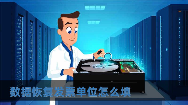 數(shù)據(jù)恢復發(fā)票單位怎么填