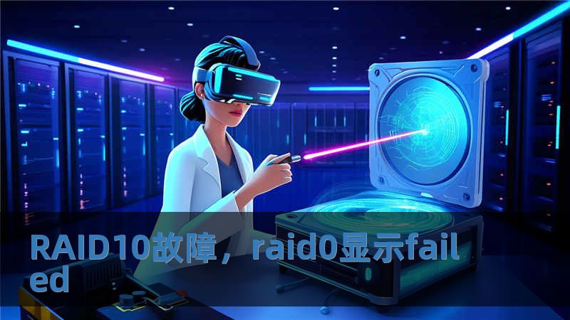 RAID10故障，raid0顯示failed