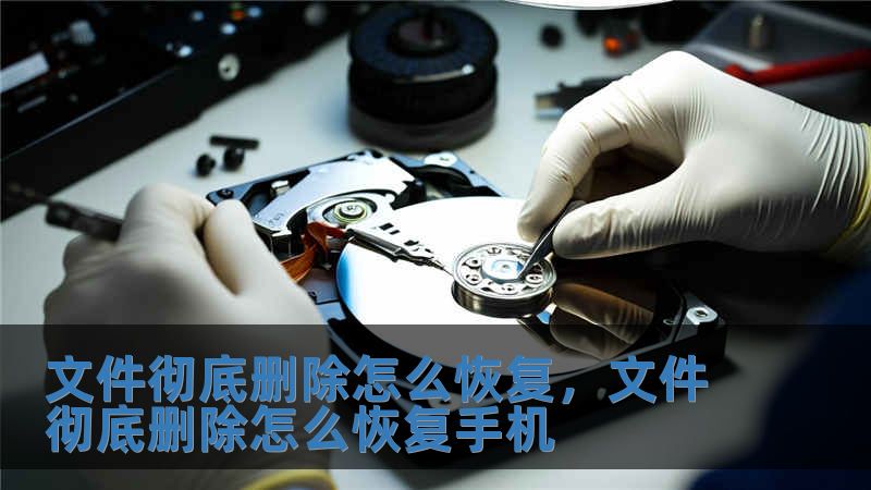 文件徹底刪除怎么恢復，文件徹底刪除怎么恢復手機