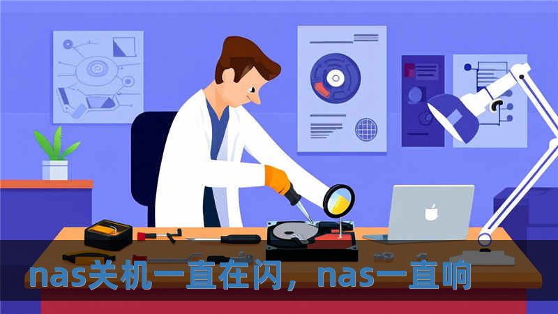 nas關機一直在閃，nas一直響