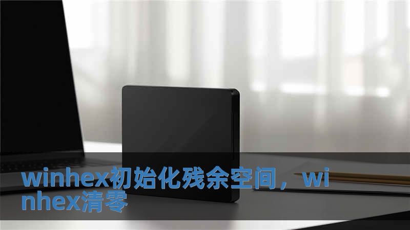 winhex初始化殘余空間，winhex清零