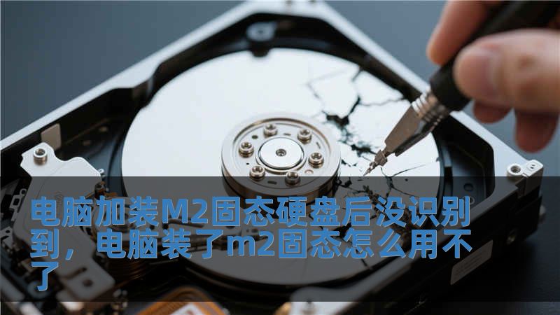 電腦加裝M2固態(tài)硬盤后沒識別到，電腦裝了m2固態(tài)怎么用不了