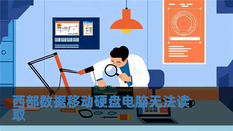 西部數(shù)據(jù)移動(dòng)硬盤(pán)電腦無(wú)法讀取