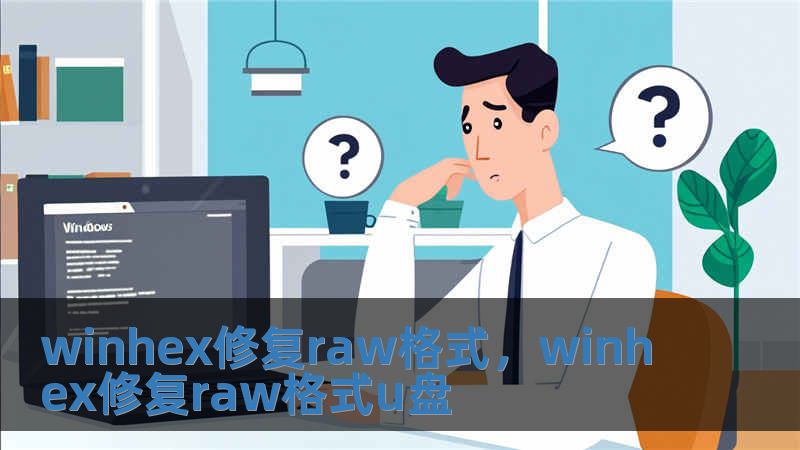 winhex修復(fù)raw格式，winhex修復(fù)raw格式u盤