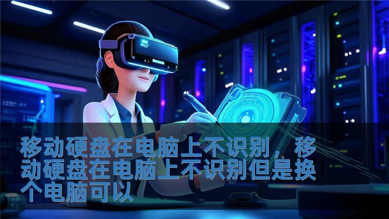 移動硬盤在電腦上不識別，移動硬盤在電腦上不識別但是換個電腦可以