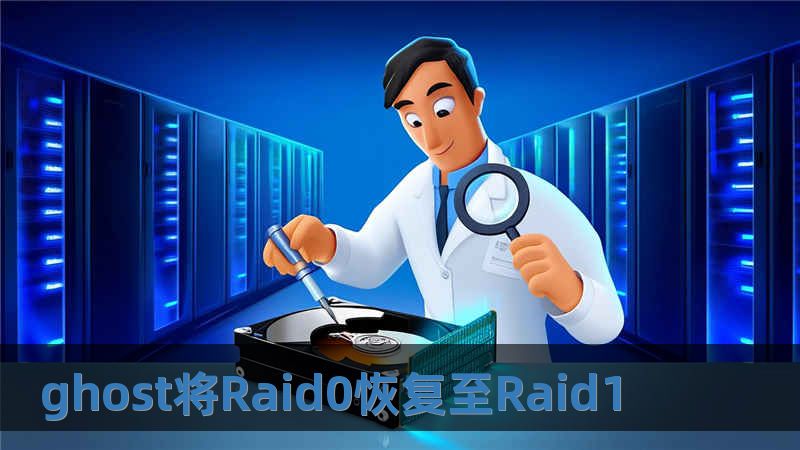ghost將Raid0恢復至Raid1