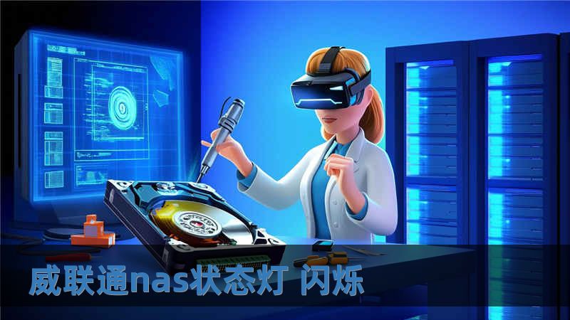 威聯(lián)通nas狀態(tài)燈 閃爍