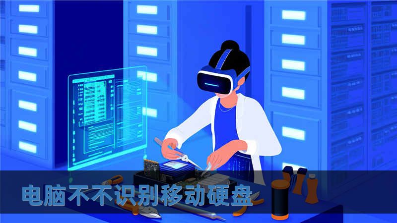 電腦不不識(shí)別移動(dòng)硬盤